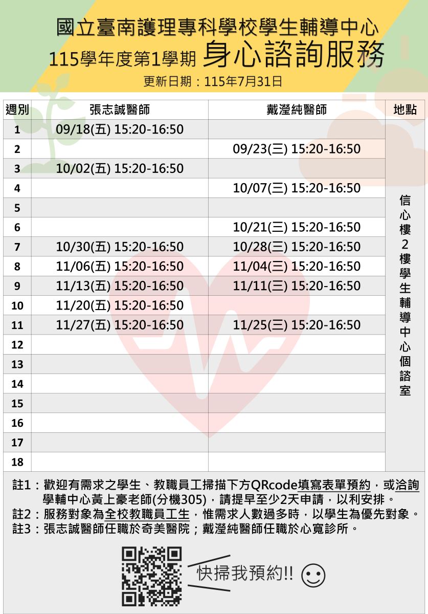 115-1身心諮詢